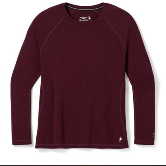 REI Smartwool Classic Thermal Merino Crew Base Layer Top Thermal Knit Long S - Picture 3 of 3